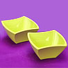 Thai Melamine Snack Serving Bowl - Set of 2