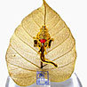 Ganesh On Peepal Leaf