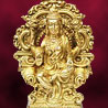 Lakshmi on Throne Statue